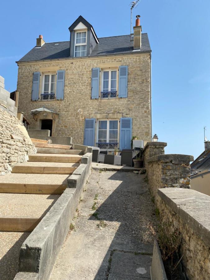 La Maison Bleue Port-en-Bessin-Huppain Exteriér fotografie