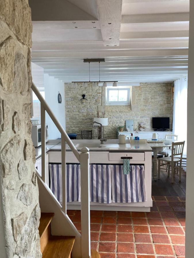 La Maison Bleue Port-en-Bessin-Huppain Exteriér fotografie