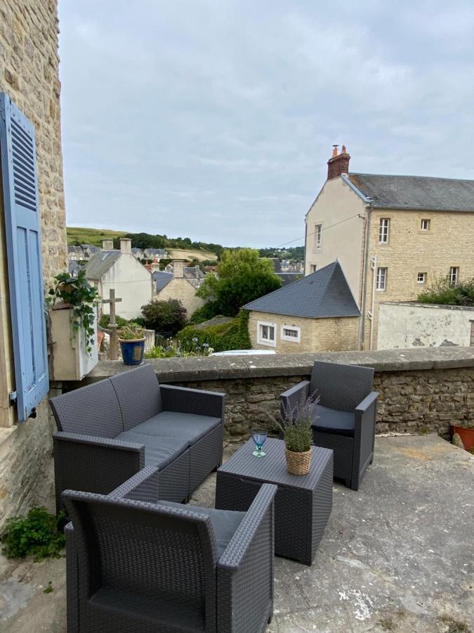 La Maison Bleue Port-en-Bessin-Huppain Exteriér fotografie