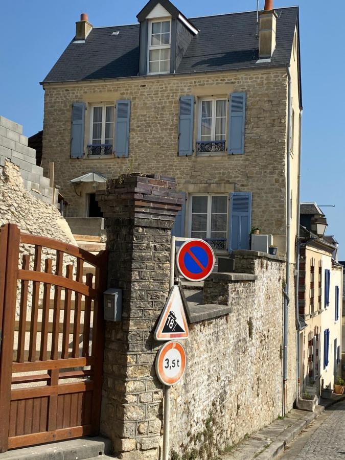 La Maison Bleue Port-en-Bessin-Huppain Exteriér fotografie